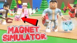 Collecting 50 000 000 Coins Roblox Magnet Simulator Free