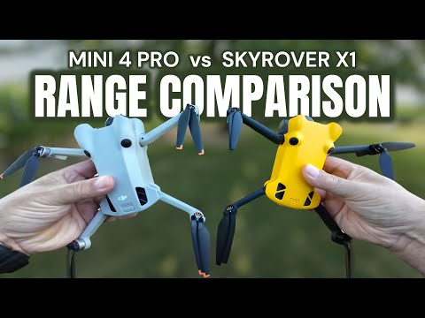 Skyrover X1 Range Test and Signal Comparison With DJI Mini 4 Pro