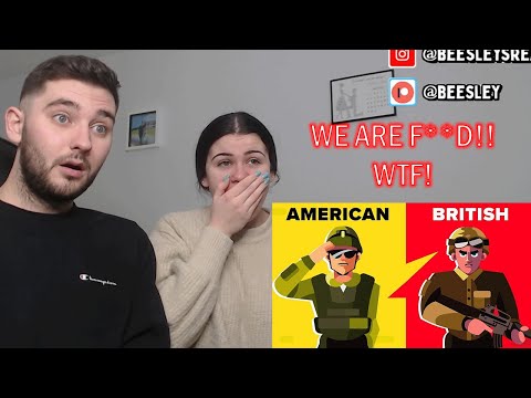 British Couple Reacts to American Soldier (USA) vs British Soldier - Army/Military Comparison