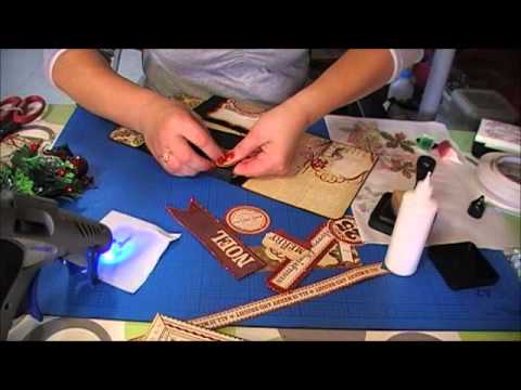 Tutorial caixa com moldura e mini album 2ªparte