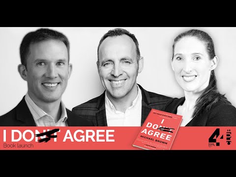 Michael Brown I Don't Agree Book Launch - Discussing Conflict