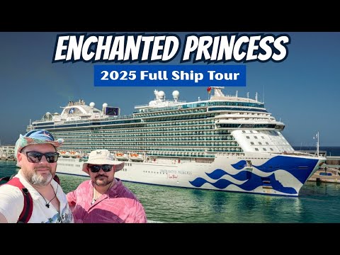 Enchanted Princess Full Cruise Ship Tour 2025