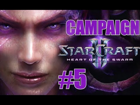 StarCraft II: Heart of the Swarm Campaign Mission 5 - Shoot The Messenger [BRUTAL] (No Commentary)