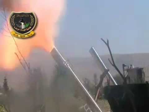 استهداف كتيبة شهداء حرستا بقذائف الهاون مواقع قوات النظام في مدينة حرستا في ريف دمشق