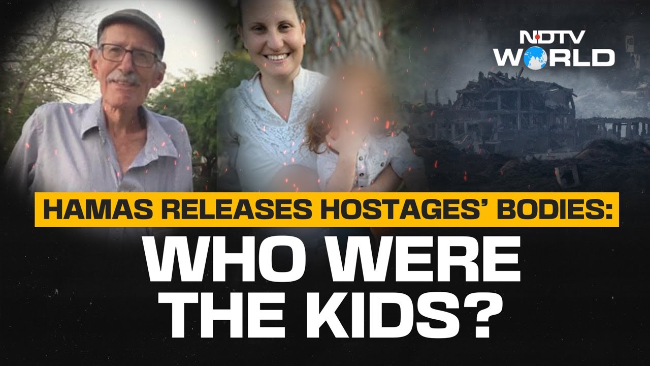 Hamas Release 4 Hostages’ Bodies | Who Were Bibas Kids & Their Mother?