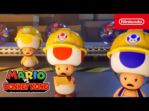 Mario vs. Donkey Kong (2024) - Bande-annonce de présentation (Nintendo Switch)