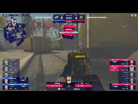 NAVI против NIP l OVERPASS l BLAST Premier 2022