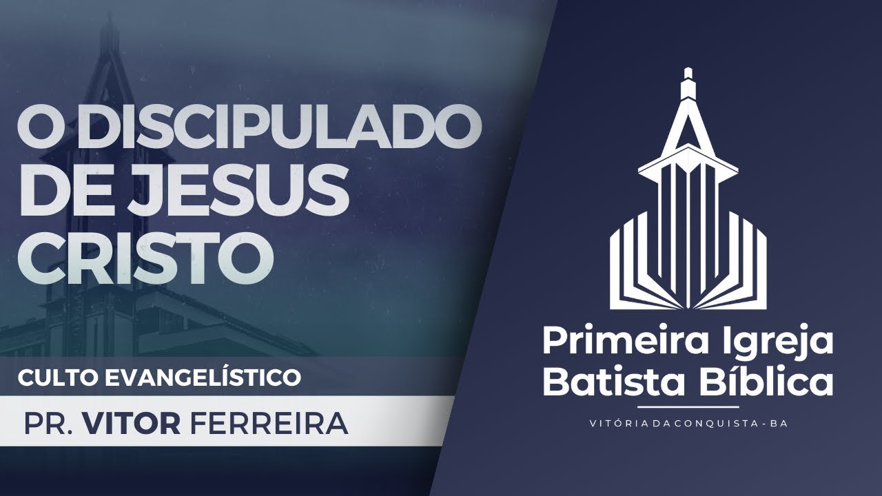 O Discipulado de Jesus Cristo - Pr. Vitor Ferreira | Culto Evangelístico - 27/10/2024 PM
