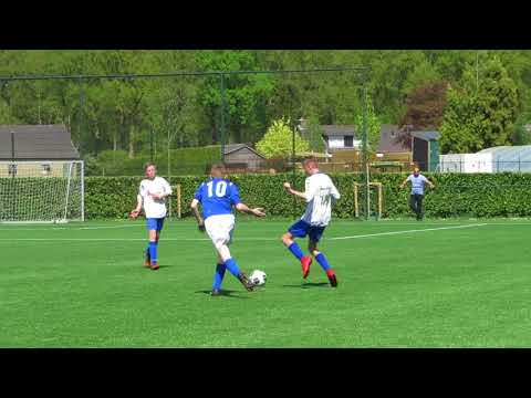 SDVB JO14-2 - SC Westervoort JO14-2; 21 april 2018. Eindstand 9-2