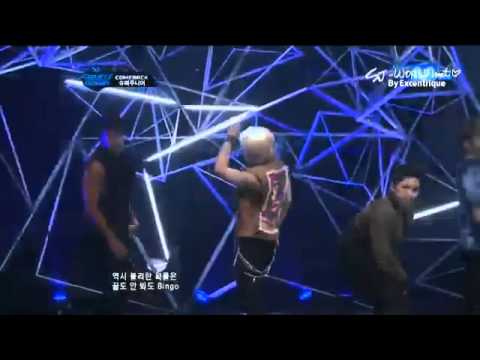 120705 M! Countdown - Super Junior - Sexy Free& Single