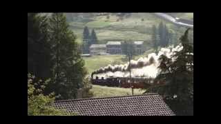 preview picture of video 'Matterhorn Gotthard Bahn door Lax'