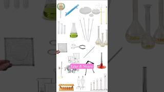 chemistry lab equipment name and pictures #shorts #chemistry #science #lab