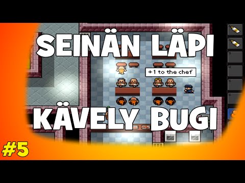 The Escapists: SEINÄN_LÄPI_KÄVELY_BUGI! #5