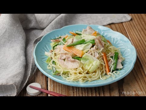 味付け簡単「基本の塩焼きそば」のレシピ・作り方