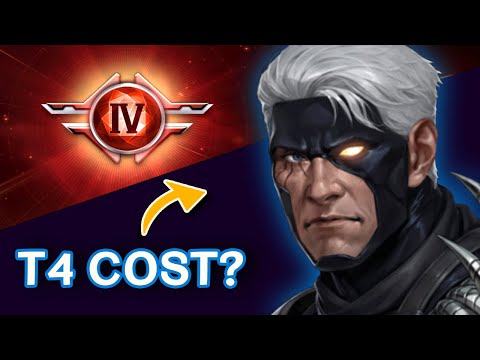 My T4 Character Upgrade Cost  |  Cable  -  Marvel Future Fight