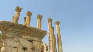 preview picture of video 'Gerasa (Jerash), Jordan - The Temple of Artemis was built in the 2nd century AD.'