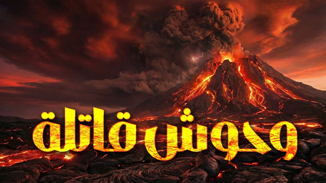 براكين مرعبة قتلت آلاف البشر