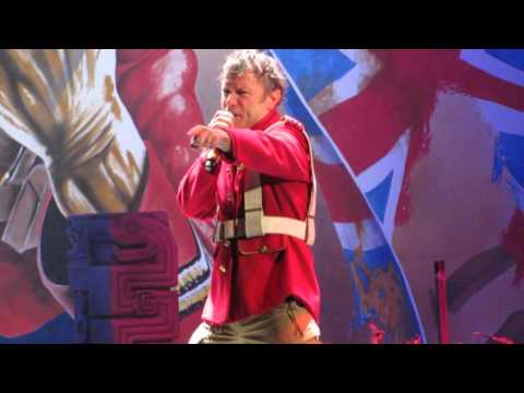 Iron Maiden - The Trooper live @ LeSports Center, Beijing, China - 24th April 2016