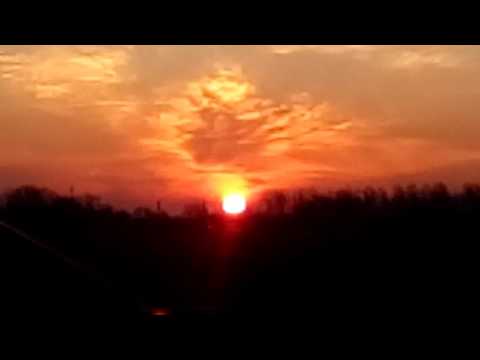 Восход солнца,волшебно