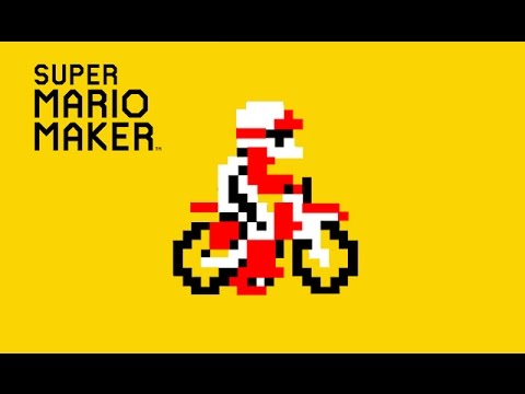 Super Mario Maker - NEW Remix (Excitebike) - Wii U Gameplay