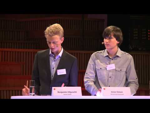 Jugend debattiert Bundesfinale 2014 - Debatte der Altersgruppe 2