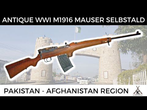 Antique Mauser Selbstlader M1916 In 7.92×57mm From Afghanistan | WWI Rarity | Darra, KPK, Pakistan