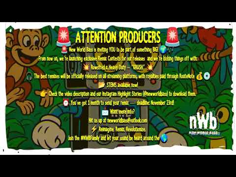 REMIX CONTEST: Rowsfred x Heavy Duty - Krush (NWB 044) [OUT NOW SPOTIFY]