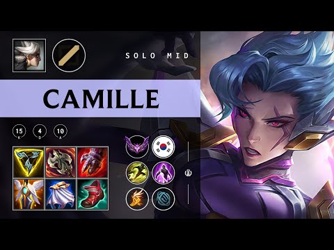 Camille Mid vs Syndra - KR Master Patch 25.23