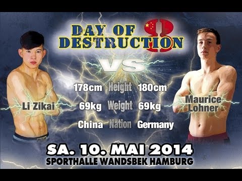 Maurice Lohner vs Li Zikai - Day of Destruction 8 - Germany