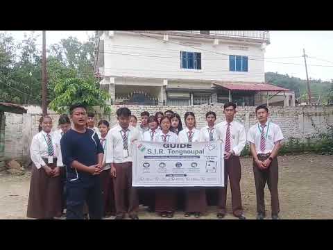 Students of MG Evergreen Hr. Sec. School.