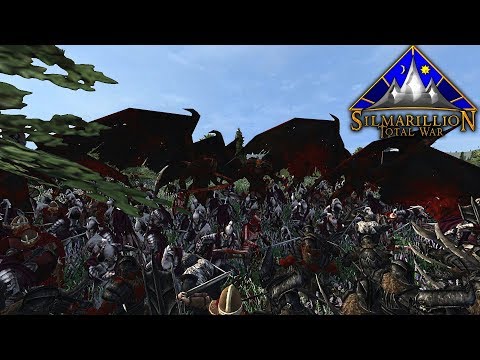 -- MORGOTH ASSAULTS ARVERNIEN -- Silmarillion: Total War 2v2 Gameplay