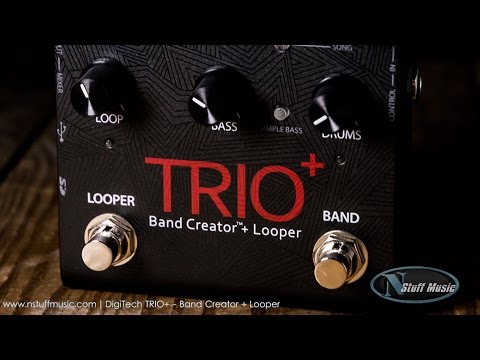 DigiTech TRIO+ Band Creator + Looper Pedal
