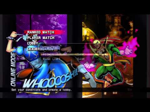 Ultimate Marvel Vs Capcom 3 (PS3) Ranked Match Mr Wright time