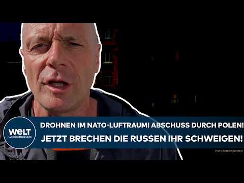 POLEN: Mysteriöse Drohnen im Nato-Luftraum abgeschossen! Jetzt brechen die Russen ihr Schweigen!