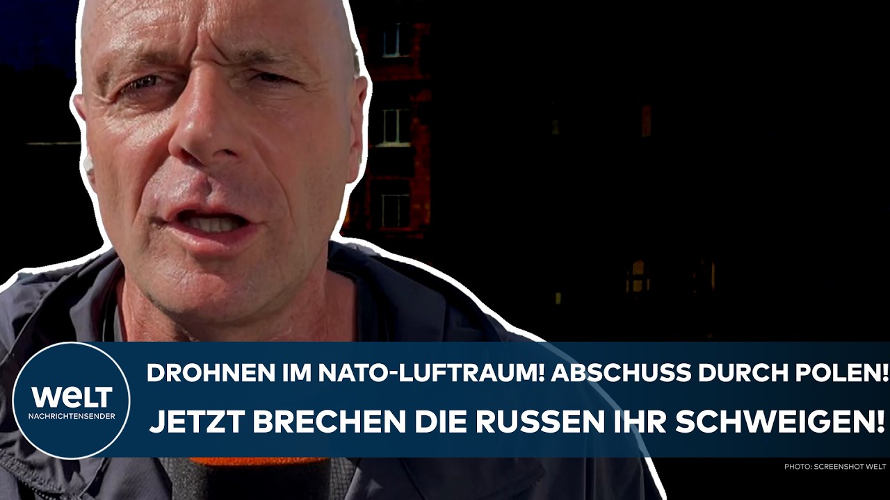 POLEN: Mysteriöse Drohnen im Nato-Luftraum abgeschossen! Jetzt brechen die Russen ihr Schweigen!
