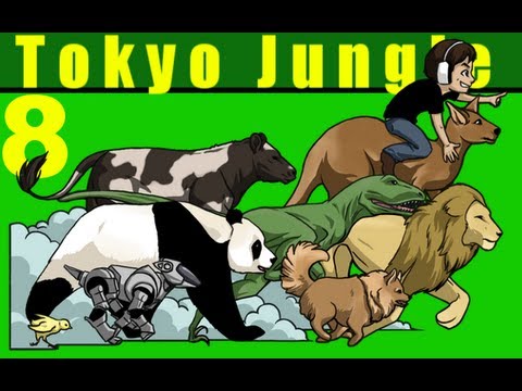 Crocodile Survival!!! Let`s Play Tokyo Jungle: Episode 8