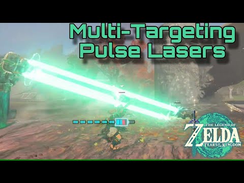 Multi-Targeting Pulse Lasers - The Legend of Zelda Tears of the Kingdom Build Tutorial