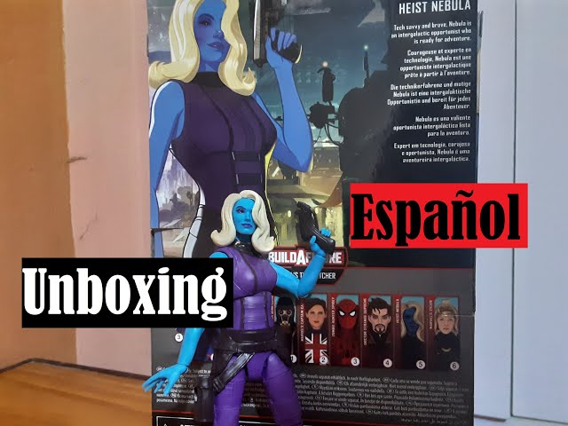 Vídeo relacionado con Hasbro Marvel Figura de acción de Heist Nebula de 15 cm de Legends Series, Incluye diseño Premium, 1 Accesorio y 2 Piezas de Build-a-Figure
