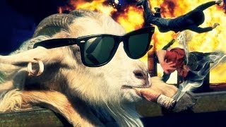 ÊTRE UNE CHÈVRE, ÊTRE UN GANGSTER - Goat Simulator
