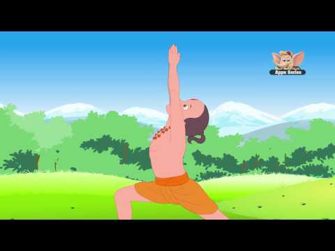 Learn Yoga in Hindi - Virabhadrasana I