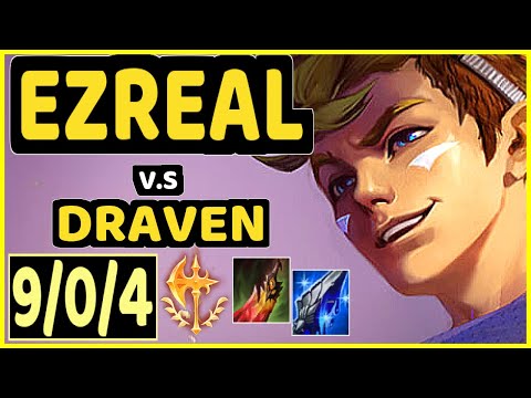 DUDSTHEBOY (EZREAL) vs DRAVEN - 9/0/4 KDA BOTTOM ADC GAMEPLAY - BR Ranked GRANDMASTER