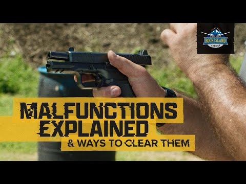 Malfunctions Explained & Ways to Clear Them | Rock Island Armory