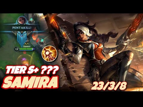 Wild Rift | SAMIRA IS A NEW BROKEN CHAMP IN WILD RIFT !? | GAMEPLAY| Build & Runes #wildrift #samira