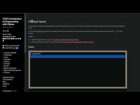 Problem Set 0 Playback Speed Solution Cs50 Python