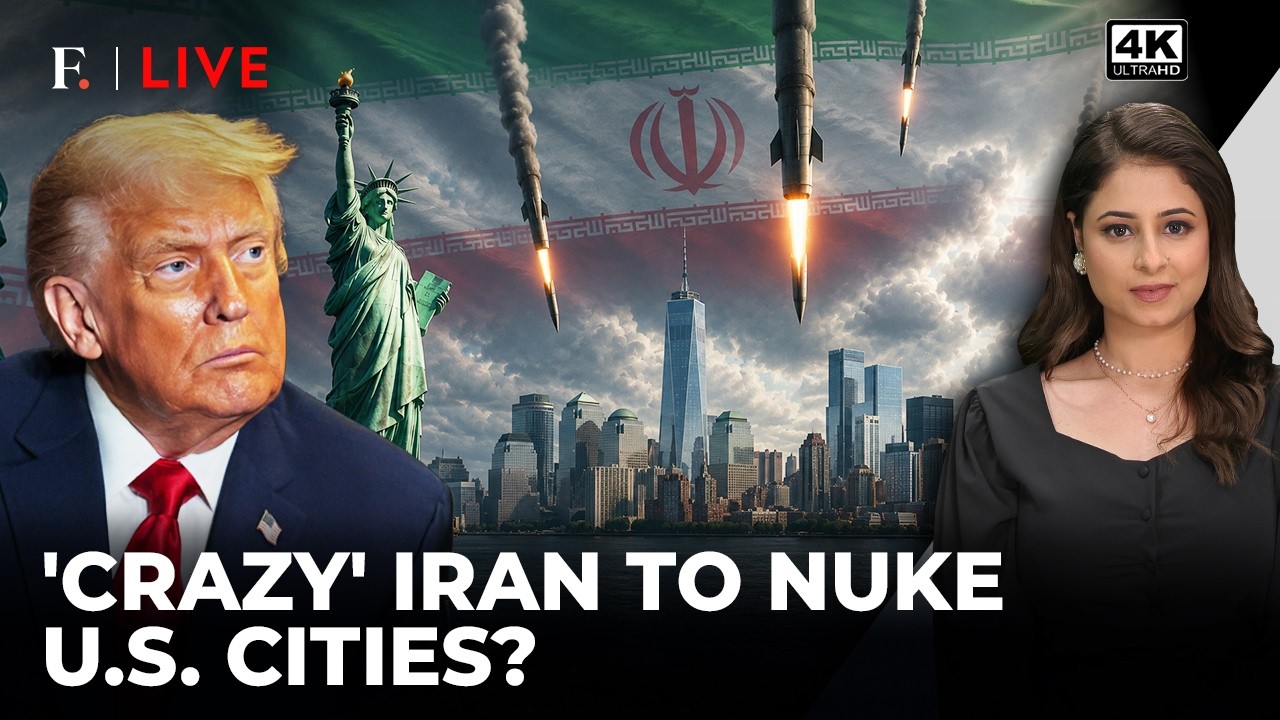 'They're Crazy': Trump Warns Iran Could Turn Its 'Nukes' On US Cities | Firstpost | 4K