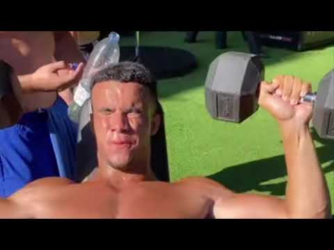 Hstikkytokky drops loose game and gets punched by ladies boyfriend in the gym! Hs tikky tokky