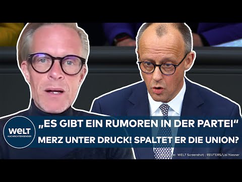 FRIEDRICH MERZ: "Wortbruch, Umfaller, Totengräber" CDU-Chef in der Klemme! Spaltet er die Union?