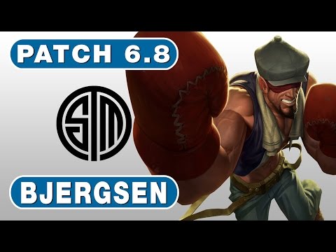 94. TSM Bjergsen - Lee Sin vs Jax - Jungle - April 24th, 2016 - Season 6 - Patch 6.8