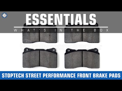 Stoptech Subaru STI Street Performance Front Brake Pads- Whats in the Box?