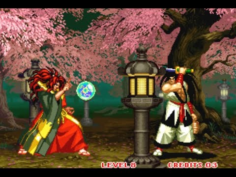 LEVEL 8 Amakusa Shiro VS Haohmaru Samurai Shodown 3 BATTLE MATCH